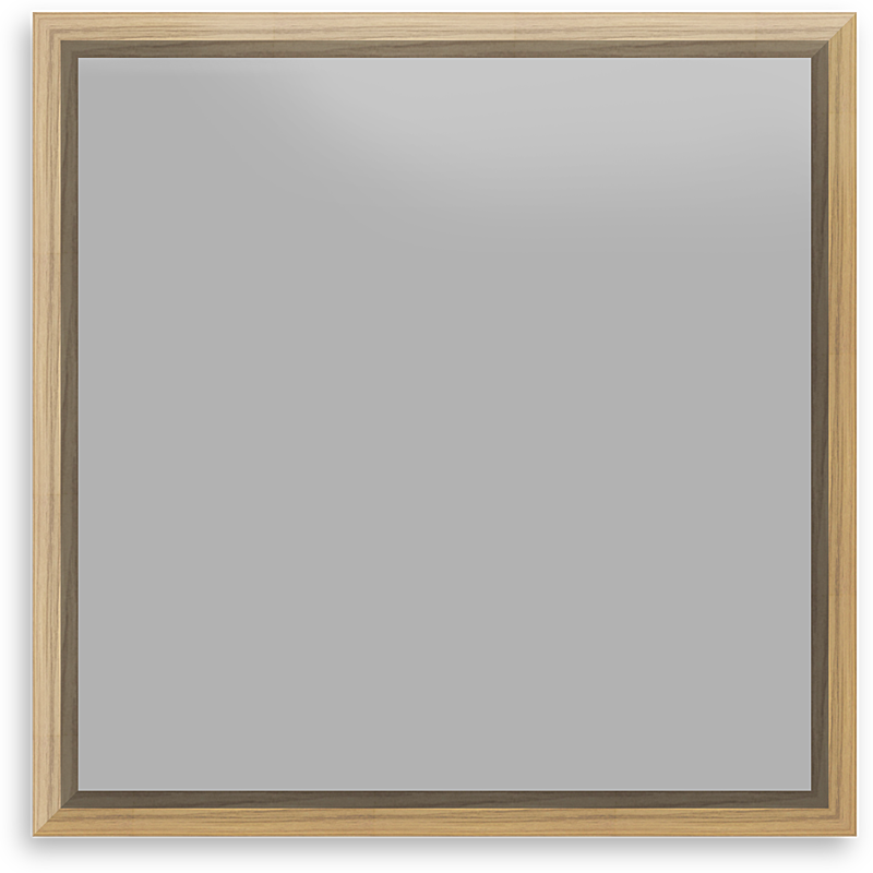 WOOD 1.5 Inch SQUARE Canvas Modern Floating Frame