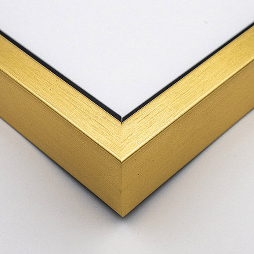 GOLD 1.5 Inch SQUARE Canvas Modern Floating Frame