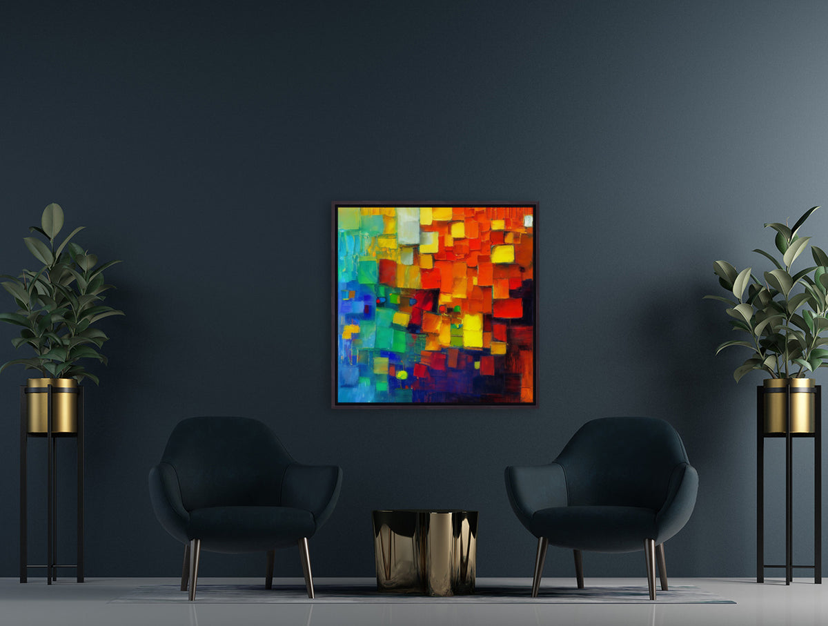 Symphonie éclatante de couleurs