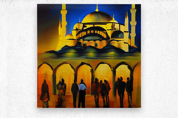 678271 :: Brushed Metal Print