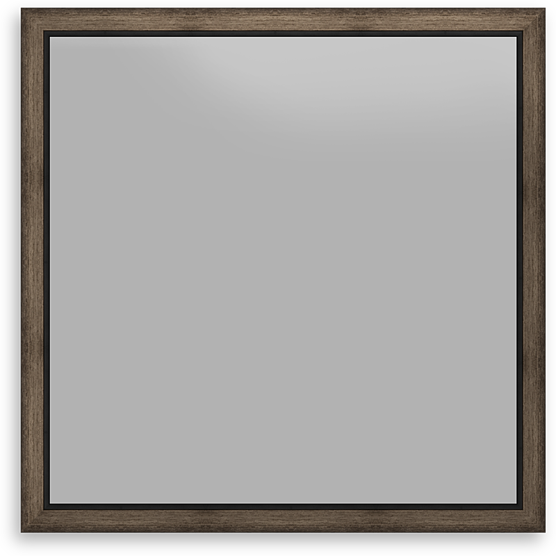 TRUFFLE Inch SQUARE Canvas Modern Floating Frame