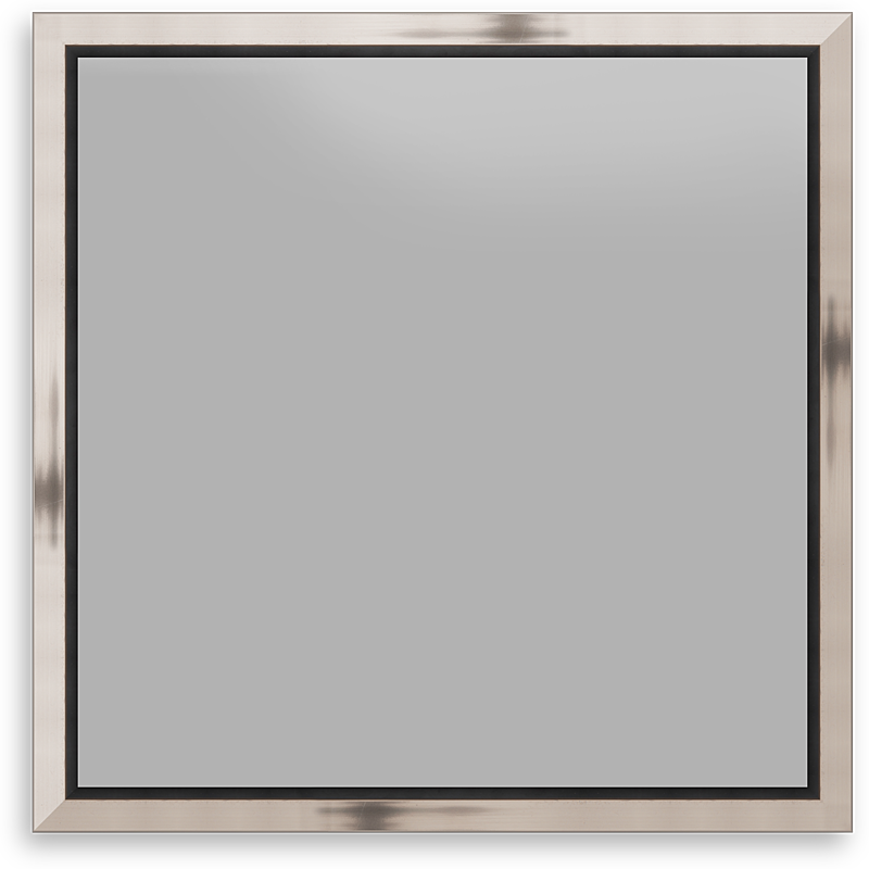 CHAMPAGNE 1.5 Inch SQUARE Canvas Modern Floating Frame