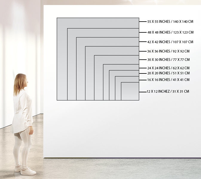 all size wall canvas sizes.