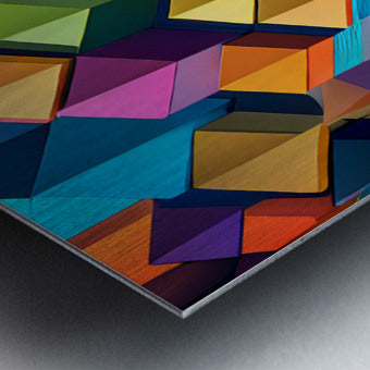 950661 :: Brushed Metal Print