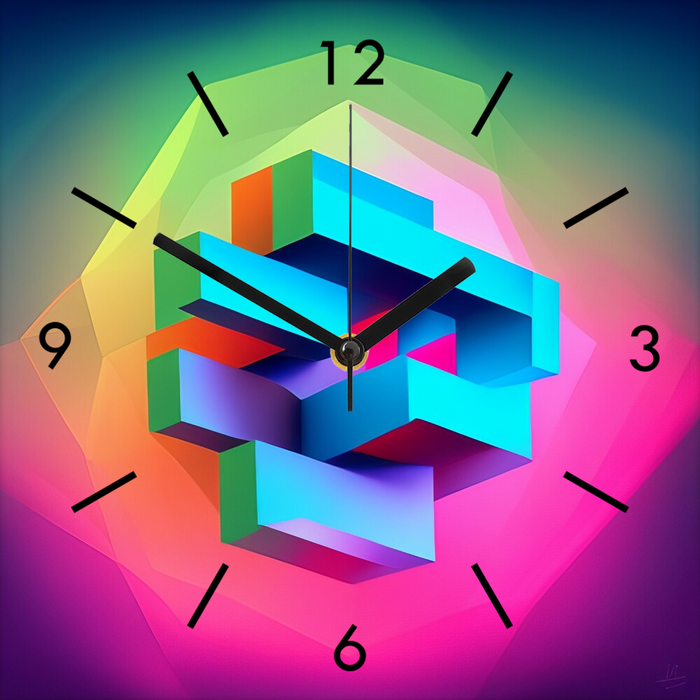 HORLOGE MURALE 7