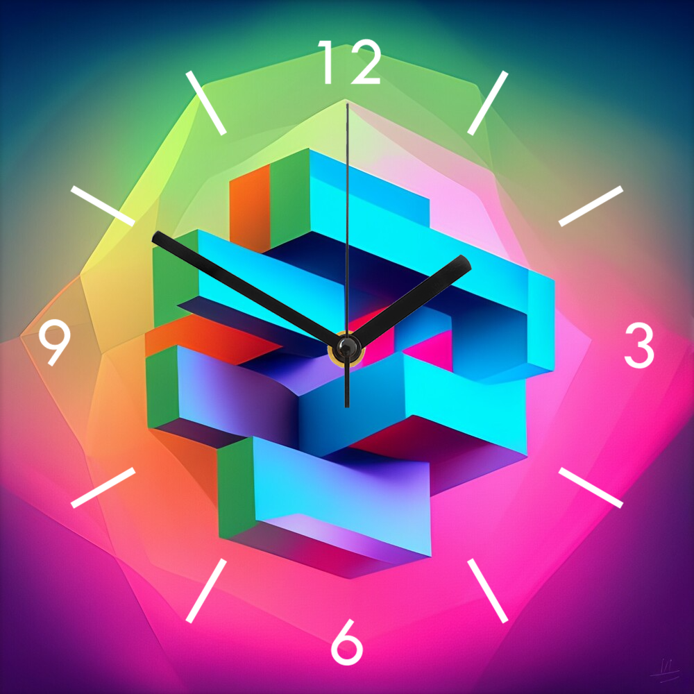 HORLOGE MURALE 7