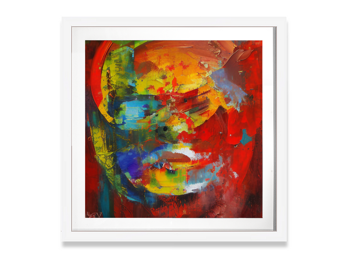 Boîte de cadre de visage