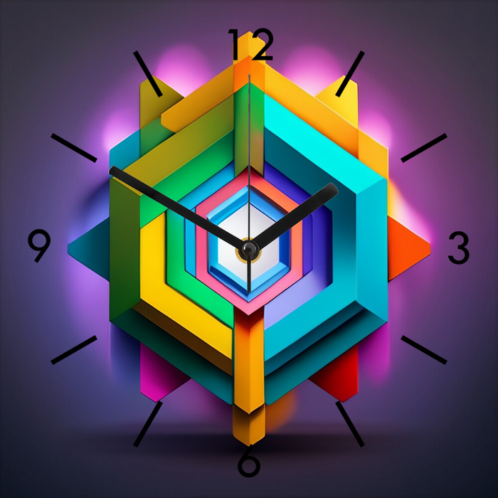 HORLOGE MURALE 6