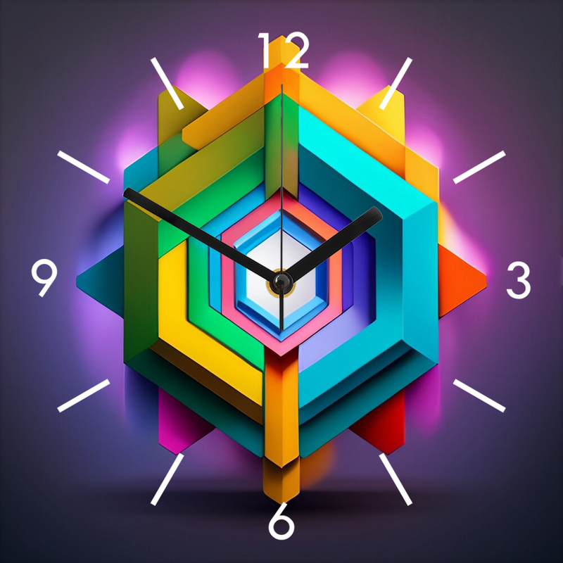 HORLOGE MURALE 6