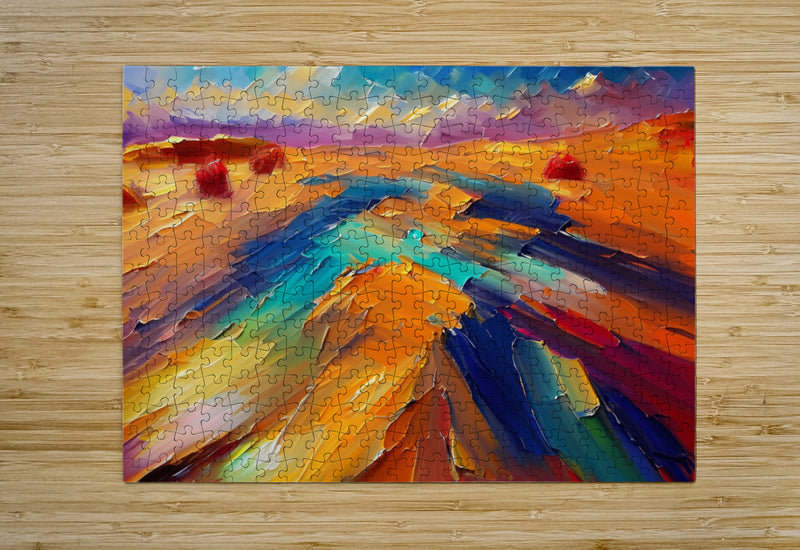 Bleu-Desert