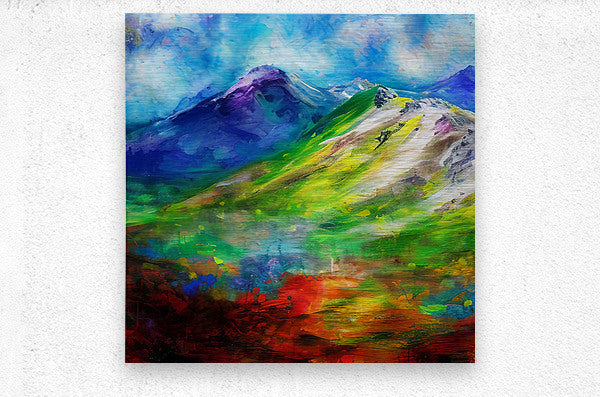 Brushed Metal Print