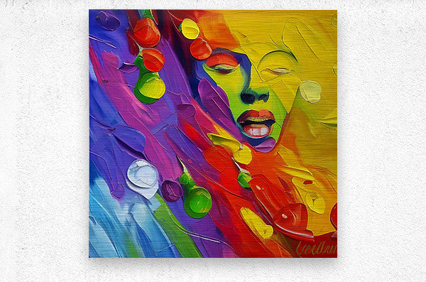 Brushed Metal Print