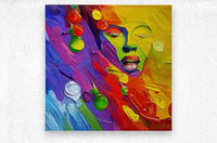 Brushed Metal Print
