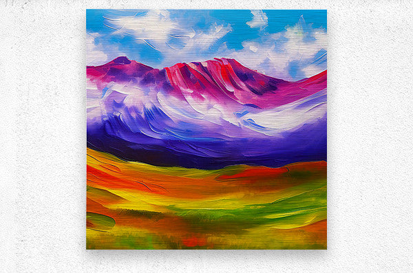 Brushed Metal Print