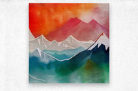 Brushed Metal Print