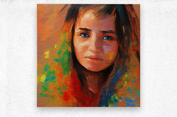 Brushed Metal Print