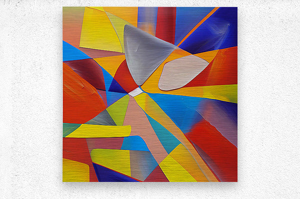 Brushed Metal Print