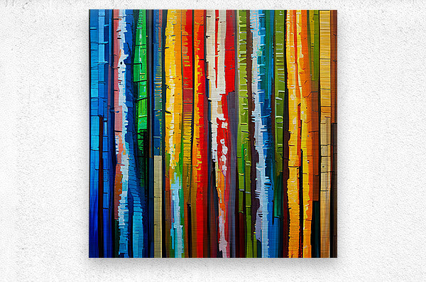 Brushed Metal Print