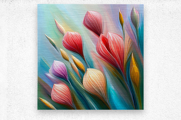 Brushed Metal Print