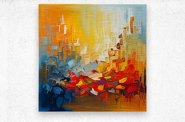 Brushed Metal Print