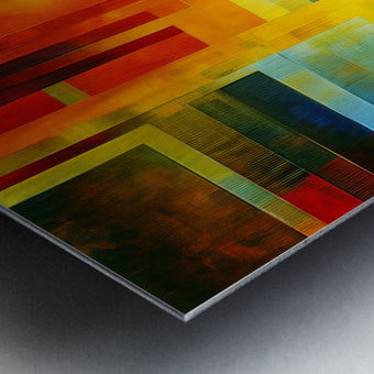 Brushed Metal Print